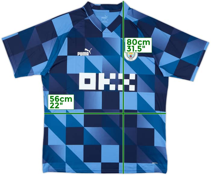2022-23 Manchester City Puma Training Shirt - 10/10 - (XL)