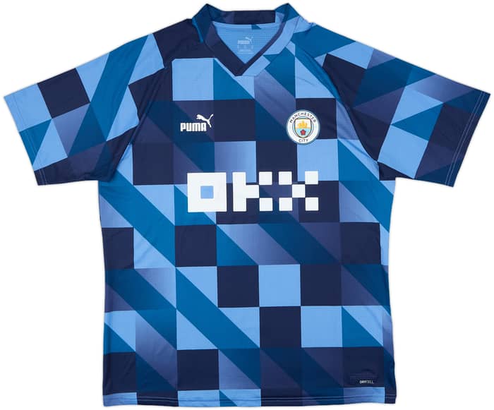 2022-23 Manchester City Puma Training Shirt - 7/10 - (XL)