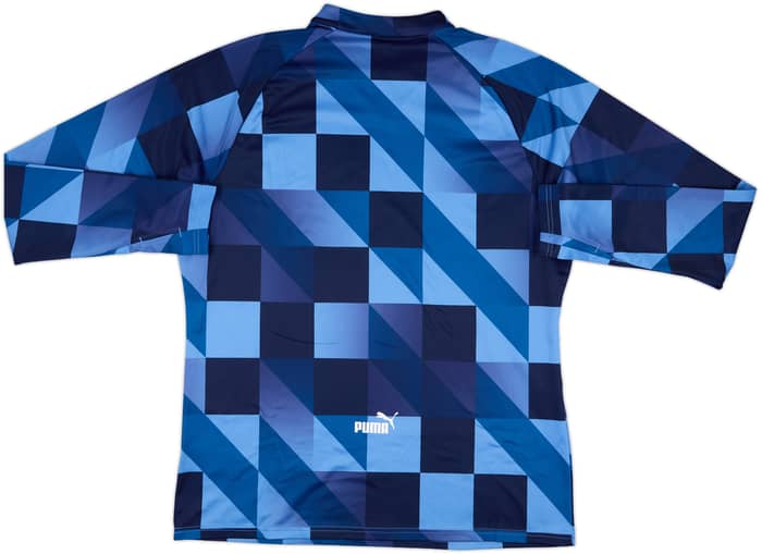 2022-23 Manchester City Puma Pre-Match Sweat Top - 9/10 - (XL)