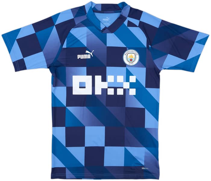 2022-23 Manchester City Puma Training Shirt - 9/10 - (S)