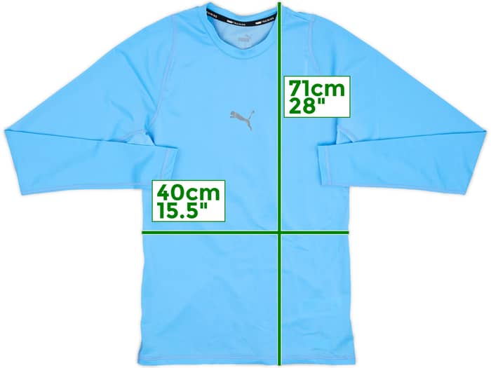 2022-23 Puma Compression L/S Baselayer - 9/10 - (L)