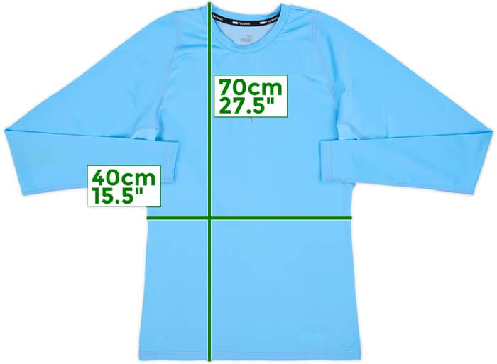 2021-22 Puma Compression Baselayer - 10/10 - (L)
