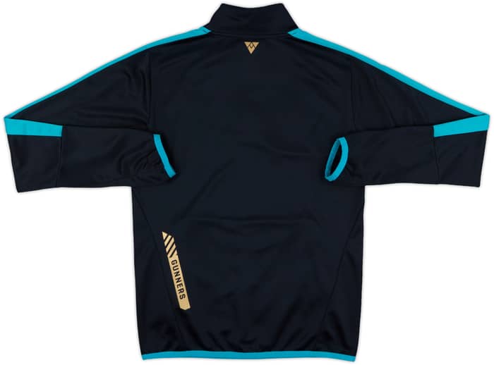 2015-16 Arsenal Puma 1/4 Zip Sweat Top - 10/10 - (S)