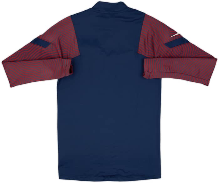2020-21 Paris Saint-Germain Nike 1/4 Zip Drill Top - 6/10 - (S)