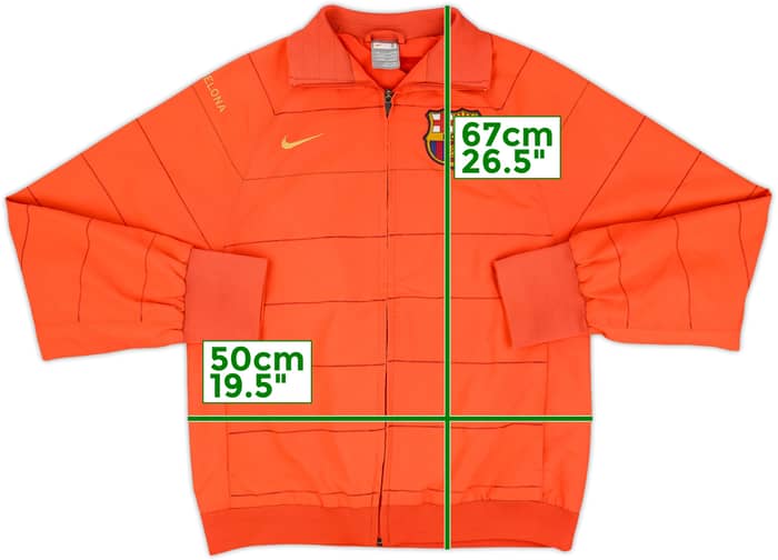 2008-09 Barcelona Nike Track Jacket - 8/10 - (S)