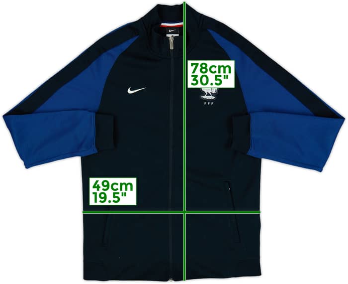 2016-17 France Nike Track Jacket - 8/10 - (L)