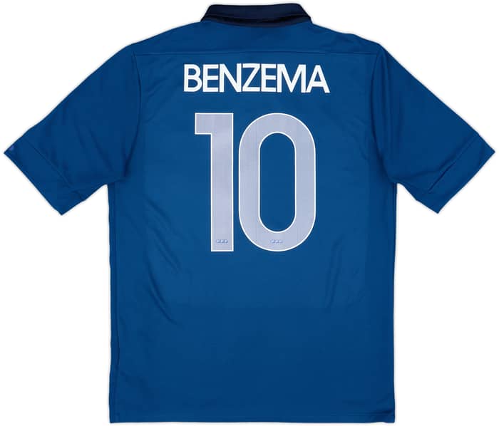 2011-12 France Home Shirt Benzema #10 - 8/10 - (L)