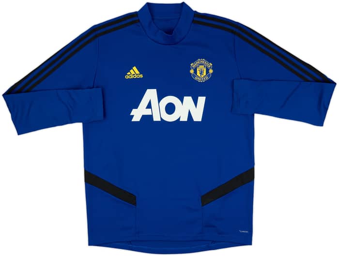 2019-20 Manchester United adidas Drill Top - 8/10 - (L)