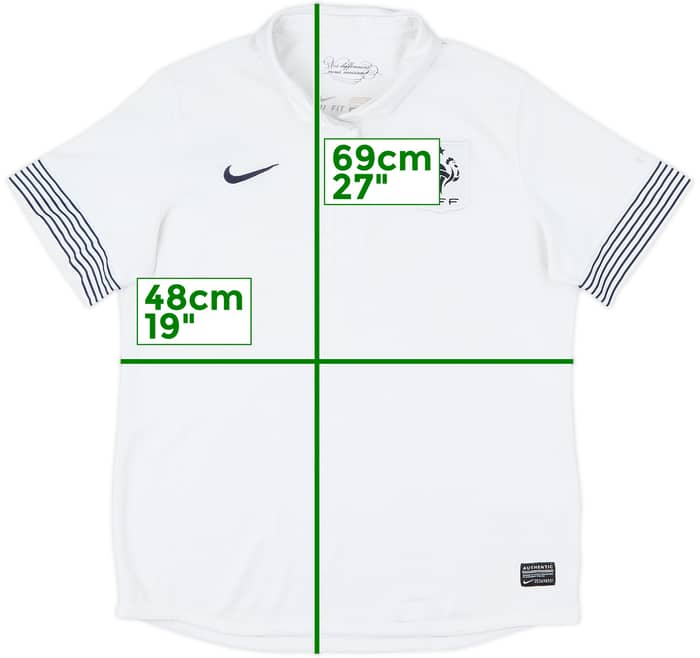 2012-13 France Away Shirt - 6/10 - (Women's L)