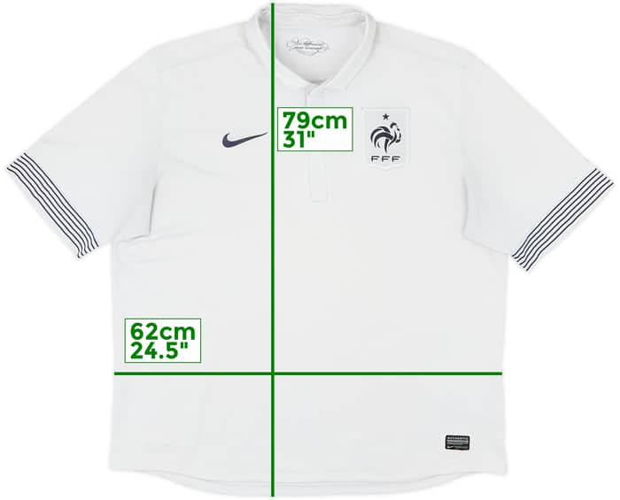 2012-13 France Away Shirt - 6/10 - (XXL)