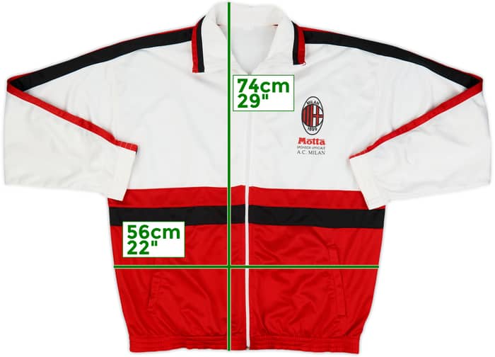 1990s AC Milan Track Jacket - 6/10 - (XL)