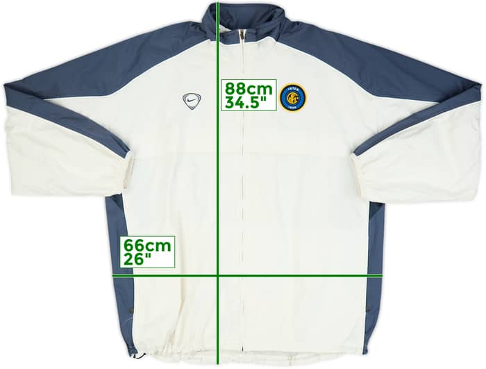 2000-01 Inter Milan Nike Track Jacket - 7/10 - (XXL)