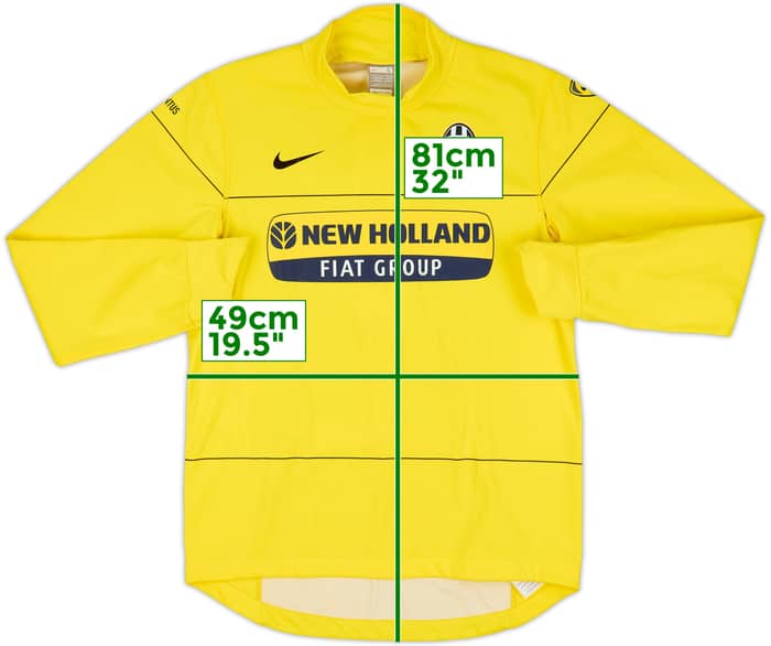 2008-09 Juventus Nike Drill Top - 7/10 - (S)