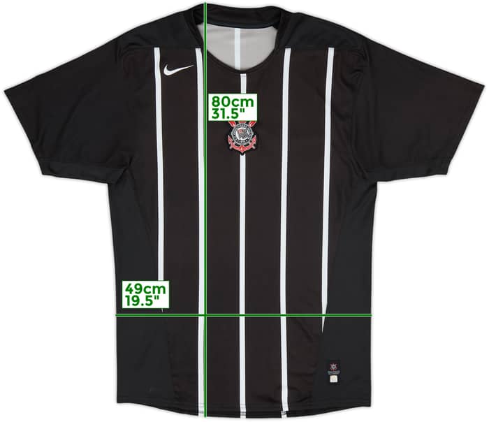 2004 Corinthians Home Shirt #10 - 8/10 - (L)