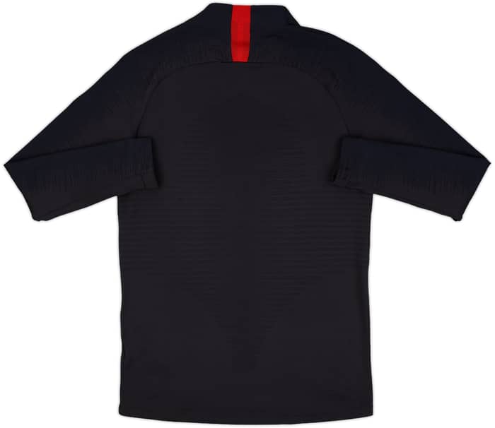 2019-20 Paris Saint-Germain Nike Vaporknit 1/4 Zip Drill Top - 7/10 - (S)