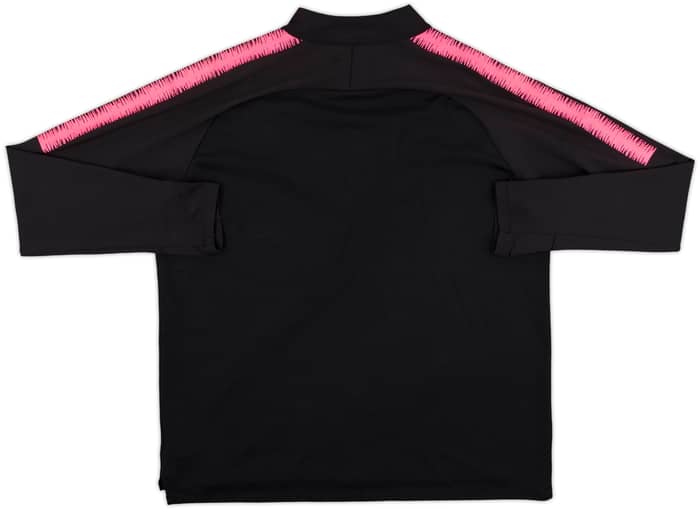 2018-19 Paris Saint-Germain Nike 1/4 Zip Sweat Top - 5/10 - (XL)
