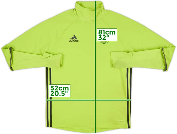 2015-16 Germany adidas Sweat Top - 5/10 - (M)