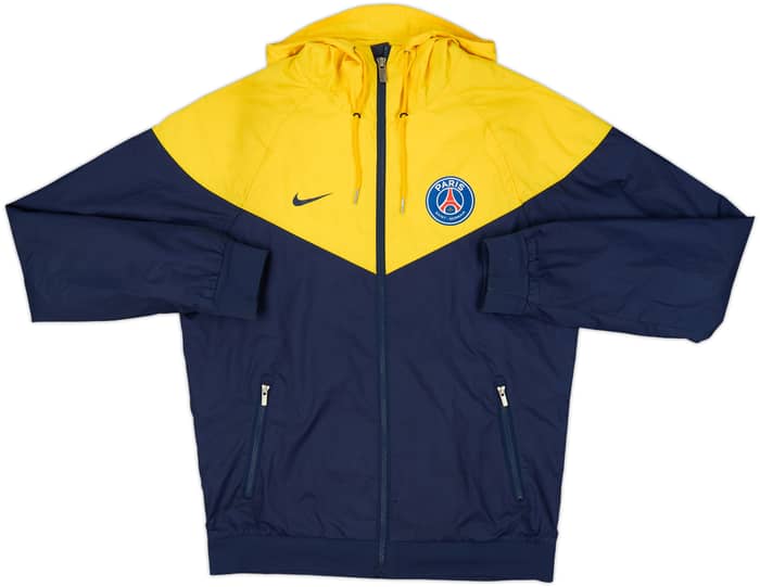 2017-18 Paris Saint-Germain Nike Hooded Track Jacket - 9/10 - (S)