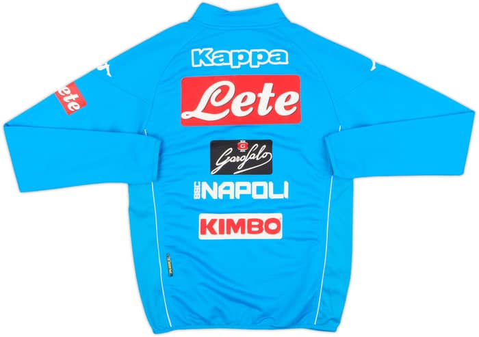 2017-18 Napoli Kappa 1/4 Zip Drill Top - 10/10 - (S)