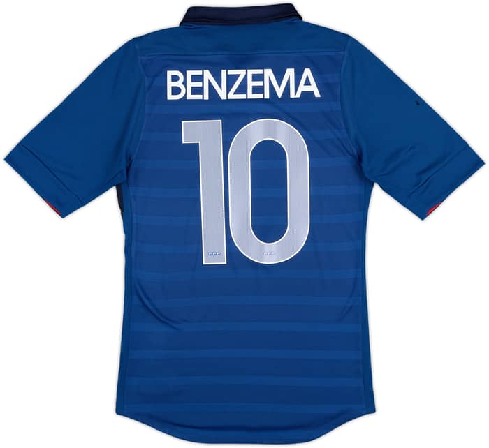 2011-12 France Home Shirt Benzema #10 - 5/10 - (S)