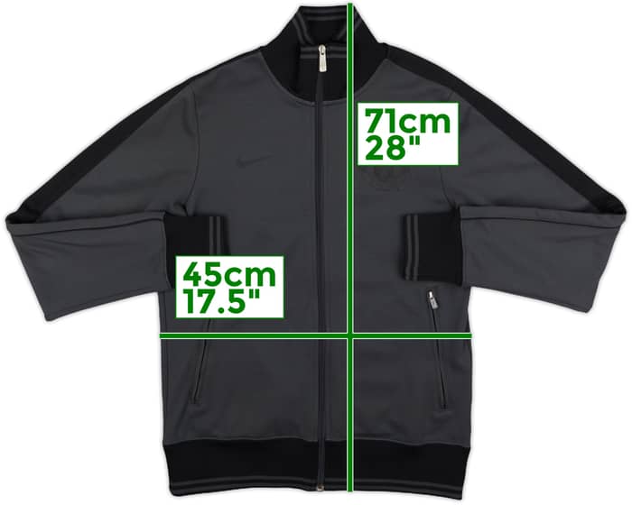 2012-13 Manchester United Nike Track Jacket - 9/10 - (S)