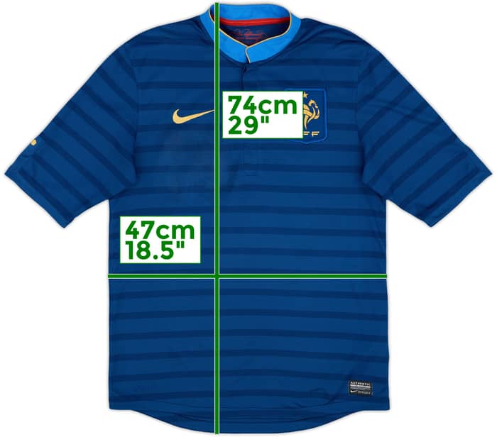 2012-13 France Home Shirt - 3/10 - (S)