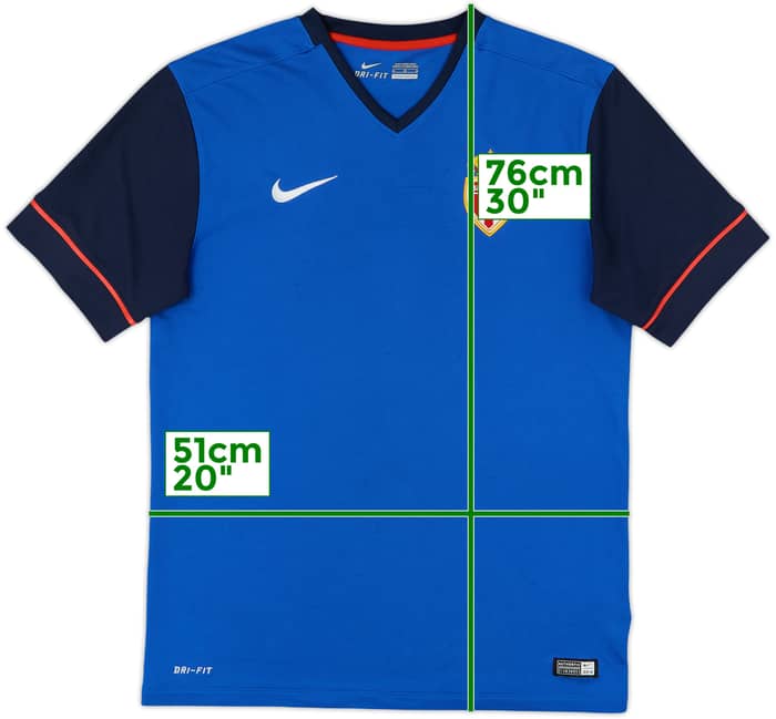 2014-15 Monaco Away Shirt - 8/10 - (M)