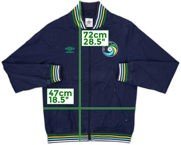 2011-12 New York Cosmos Umbro Track Jacket - 9/10 - (S)