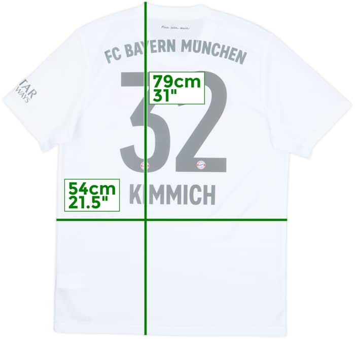 2019-20 Bayern Munich Away Shirt Kimmich #32 - 8/10 - (L)