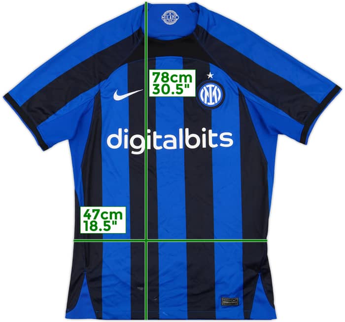 2022-23 Inter Milan Home Shirt - 8/10 - (M)