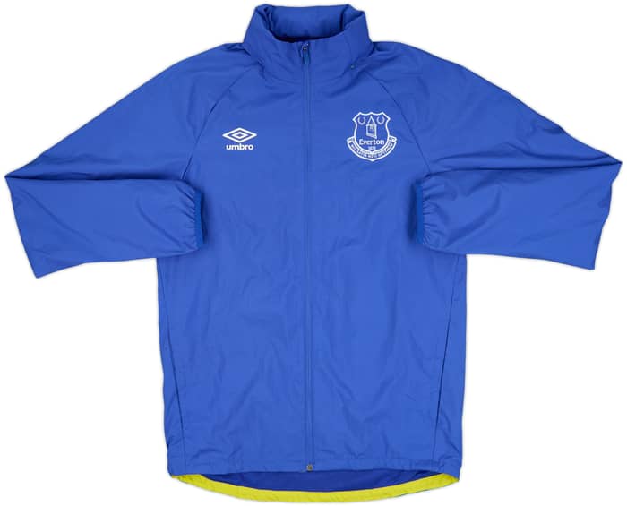 2016-17 Everton Umbro Hooded Track Jacket - 8/10 - (S)