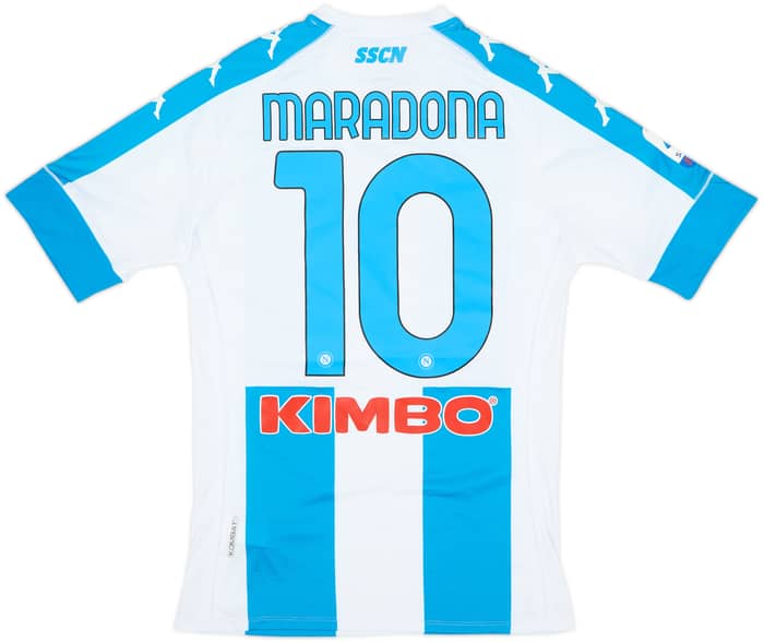 2020-21 Napoli Edición Especial Authentic Cuarta Camiseta Maradona #10 (L)