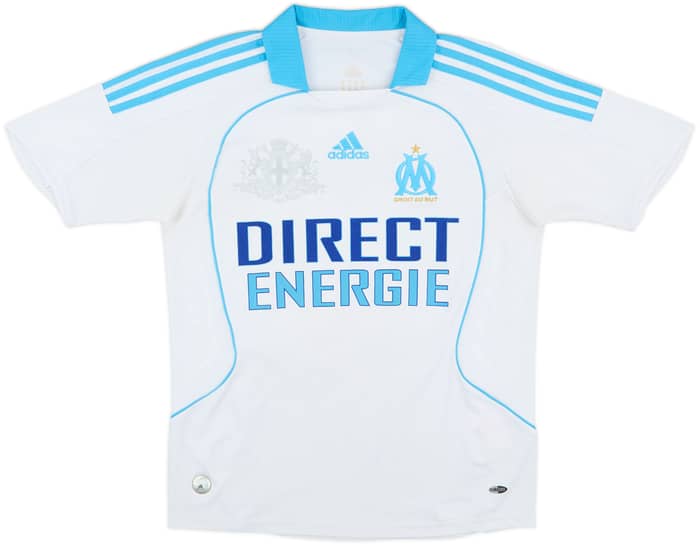 2008-09 Olympique Marseille Home Shirt Ben Arfa #20 - 6/10 - (L.Boys)