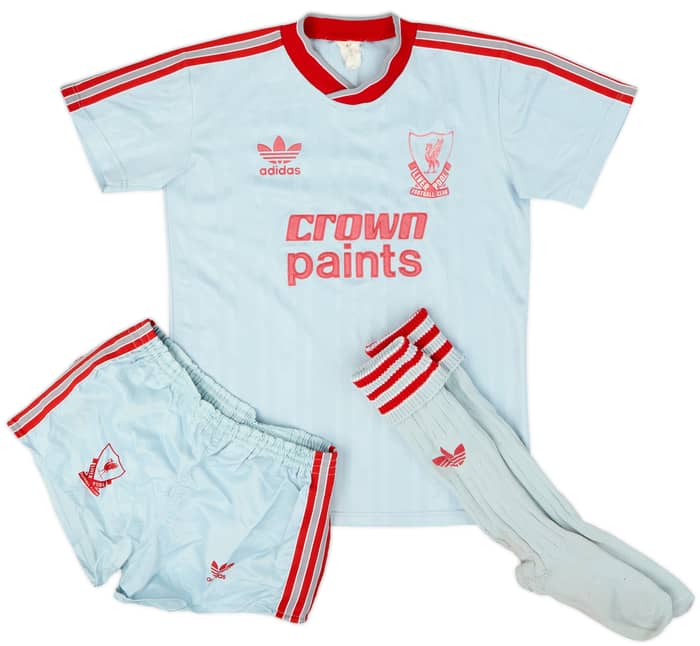 1987-88 Liverpool Away Full Kit - 7/10 - (S)