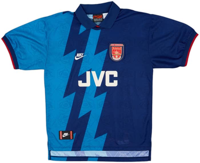 1995-96 Arsenal Away Shirt Wright #8 - 9/10 - (M)