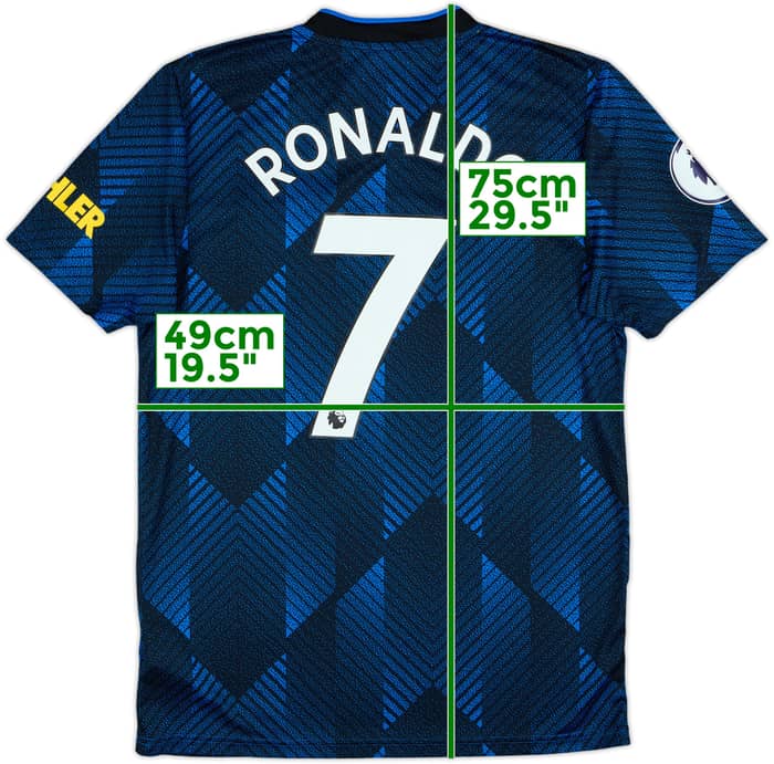 2021-22 Manchester United Third Shirt Ronaldo #7 - 8/10 - (M)