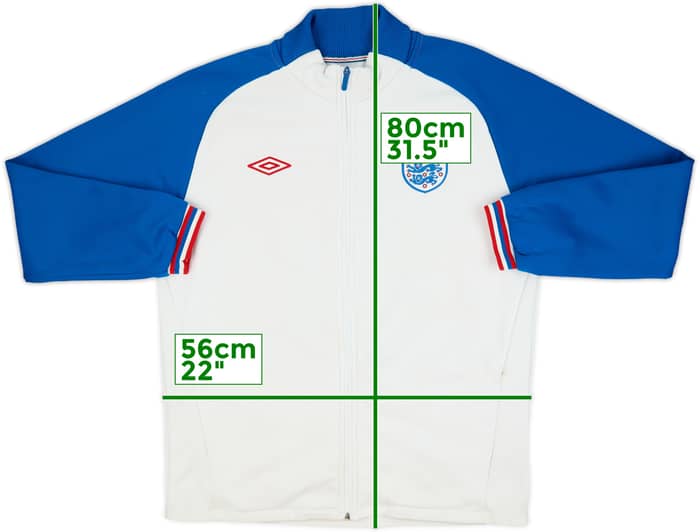 2010-11 England Umbro Track Jacket - 7/10 - (XL)