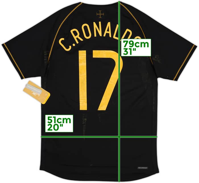 2006-07 Portugal Away Shirt C. Ronaldo #17 (M)