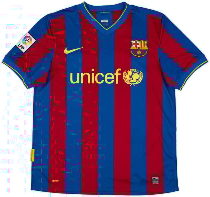 2009-10 Barcelona Home Shirt Ibrahimovic #9 - 8/10 - (M)