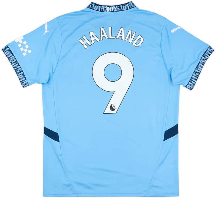 2024-25 Manchester City Home Shirt Haaland #9 - 10/10 - (XXL)