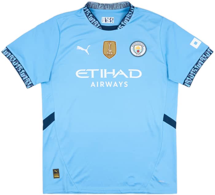 2024-25 Manchester City Home Shirt Haaland #9 - 10/10 - (XXL)
