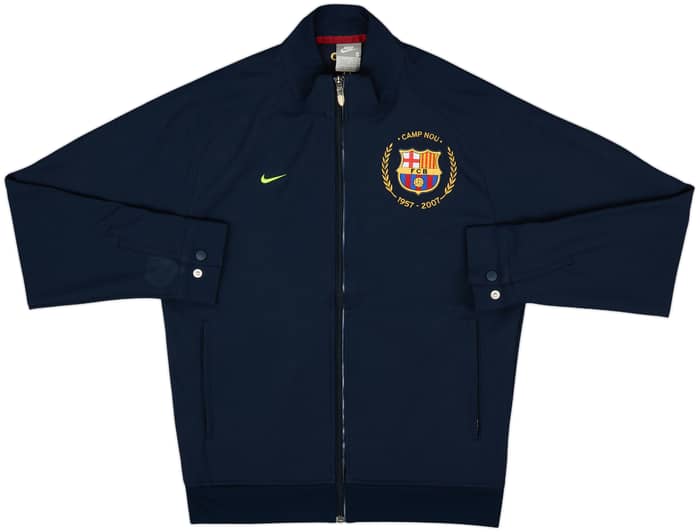 2007-08 Barcelona Nike Track Jacket - 8/10 - (S)