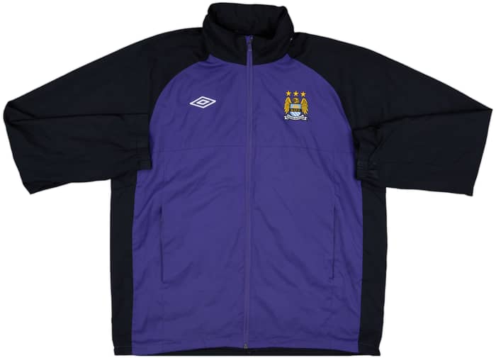 2012-13 Manchester City Umbro Hooded Track Jacket - 7/10 - (XXL)