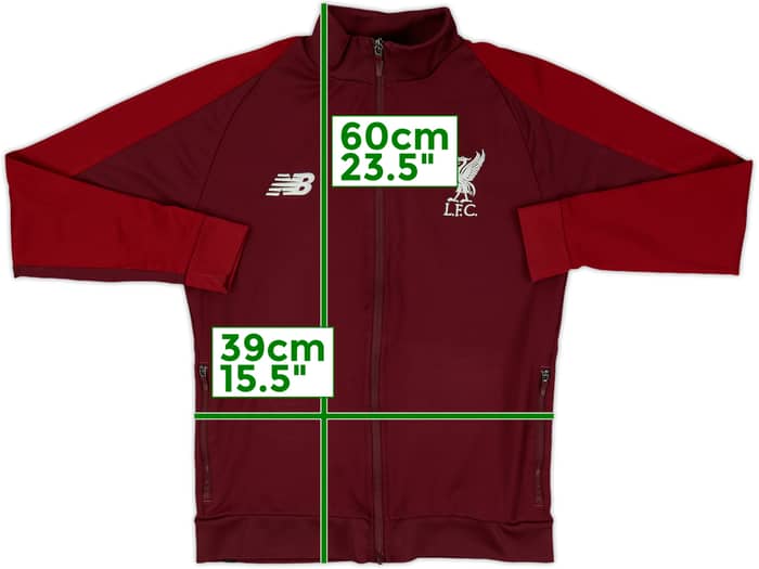 2018-19 Liverpool New Balance Track Jacket - 8/10 - (S.Boys)