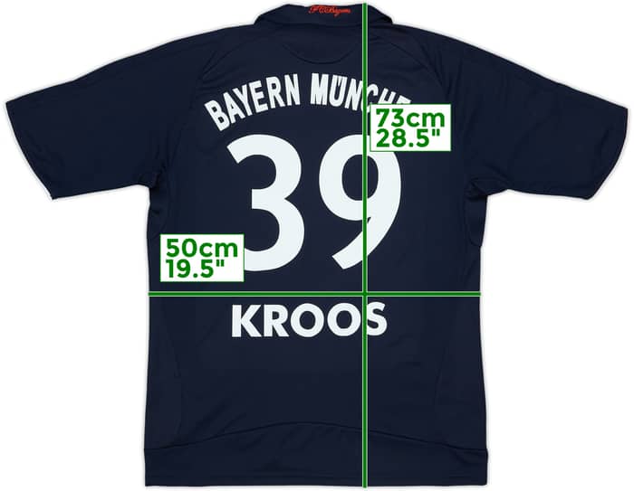 2008-09 Bayern Munich Away Shirt Kroos #39 - 8/10 - (XL.Boys)