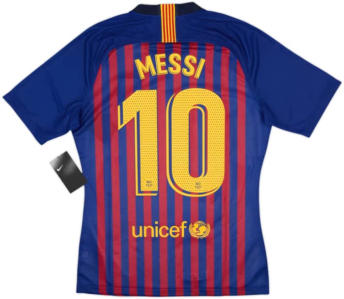 2018-19 Barcelona Home Shirt Messi #10 (M)
