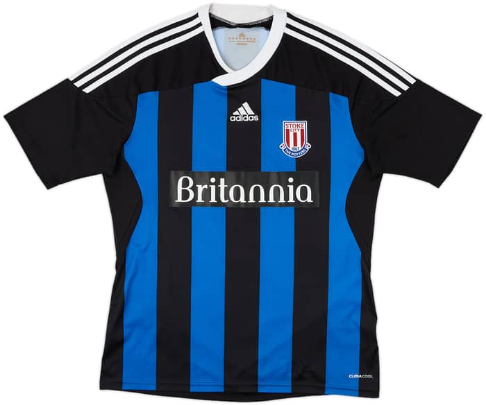 2011-12 Stoke City Away Shirt Huth #4 - 6/10 - (M)