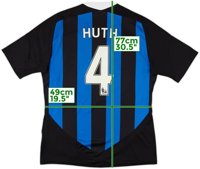 2011-12 Stoke City Away Shirt Huth #4 - 6/10 - (M)