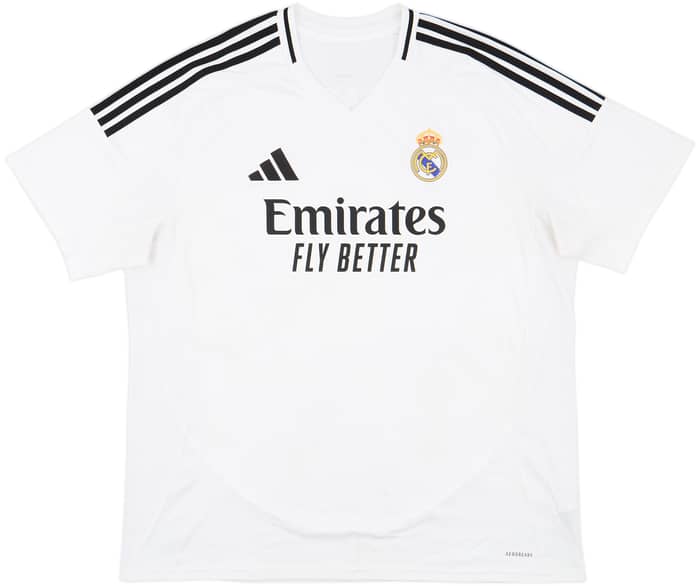 2024-25 Real Madrid Home Shirt Mbappe #9 - 8/10 - (XXL)