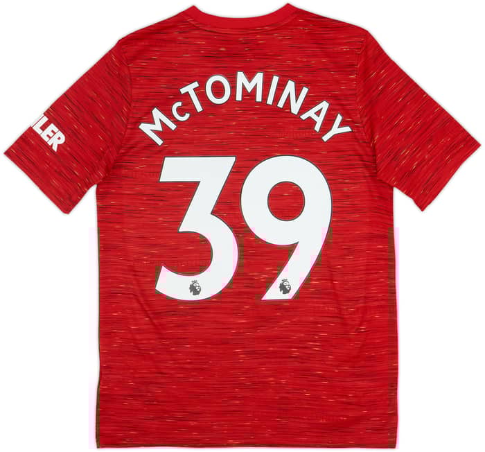 2020-21 Manchester United Home Shirt McTominay #39 - 8/10 - (XL.Boys)